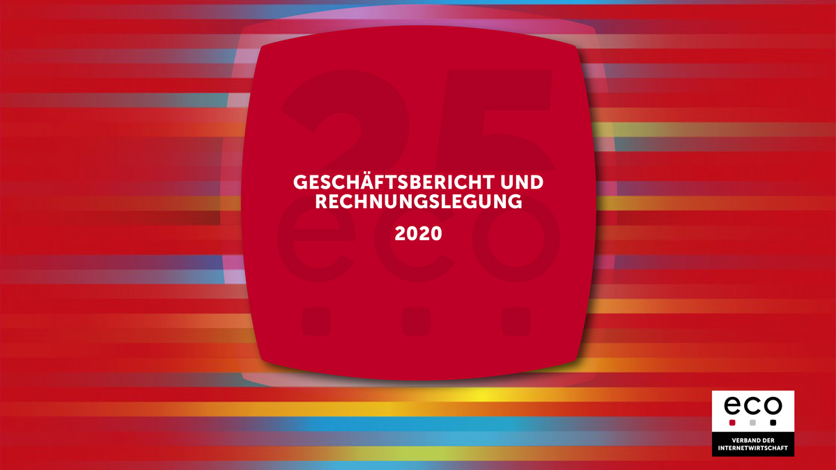 FRESH INFO +++ Geschäftsbericht 2020 für den eco Verband